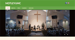 Desktop Screenshot of motleyumc.org