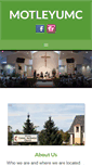 Mobile Screenshot of motleyumc.org